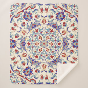 Mandala Beauty: Farbenfrohe Kulturmosaik Sherpadecke