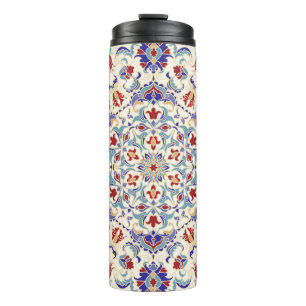 Mandala Beauty: Farbenfrohe Kulturmosaik Thermosbecher