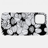 Mandala beruhigende Farbseite iPhone Hülle (Rückseite (Horizontal))