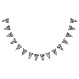 Mandala beruhigende Farbseite Wimpelkette