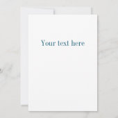 Mandala Birthday Flat Card (Rückseite)