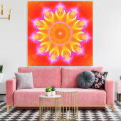 Mandala Bliss Leinwanddruck (Insitu (Wohnzimmer))