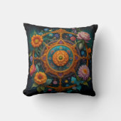 Mandala Bloom Pillow Kissen (Vorderseite)