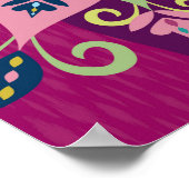 Mandala Bloom Poster (Ecke)