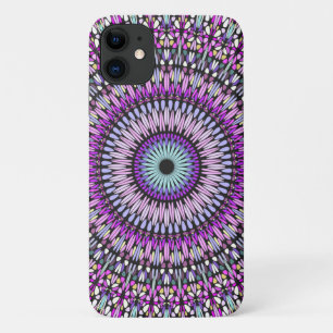 Mandala Blue Lila Kaleidoscope Pattern Case-Mate iPhone Hülle