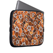 Mandala Blume 2 Laptopschutzhülle (Vorne Rechts)