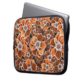 Mandala Blume 2 Laptopschutzhülle (Vorderseite Links)
