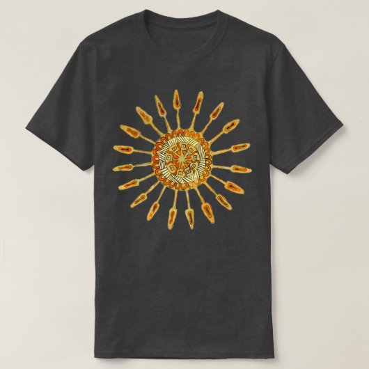 Mandala Blume 2 T-Shirt (Design vorne)
