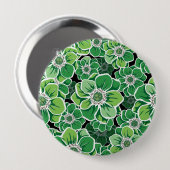 Mandala-Blume 3 Button (Vorne & Hinten)