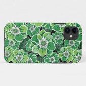 Mandala-Blume 3 Case-Mate iPhone Hülle (Rückseite (Horizontal))