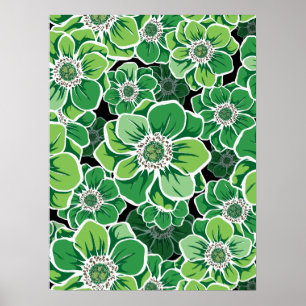 Mandala-Blume 3 Poster
