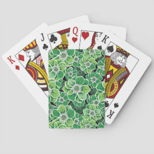 Mandala-Blume 3 Spielkarten