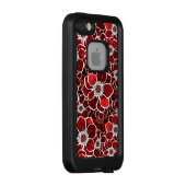 Mandala-Blume 4 LifeProof iPhone Hülle (Hinten/Rechts)