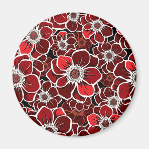 Mandala-Blume 4 Magnet