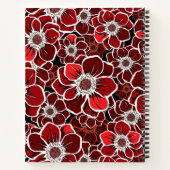 Mandala-Blume 4 Notizblock (Rückseite)