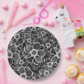 Mandala-Blume 5 Pappteller (Party)