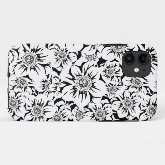 Mandala-Blume 6 Case-Mate iPhone Hülle (Rückseite (Horizontal))