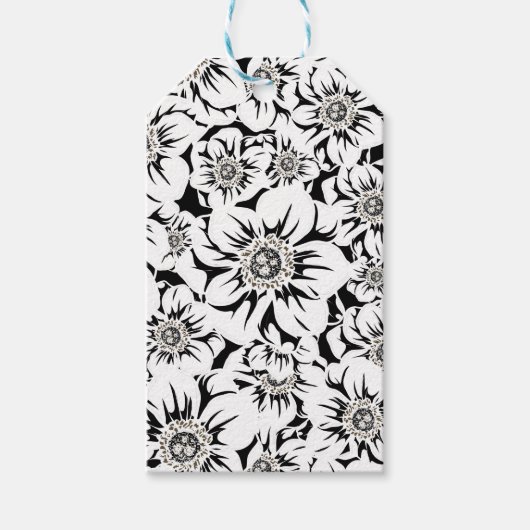 Mandala-Blume 6 Geschenkanhänger (Vorderseite)