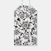 Mandala-Blume 6 Geschenkanhänger (Rückseite)