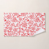 Mandala-Blume 8 Badhandtuch Set (Handtuch)