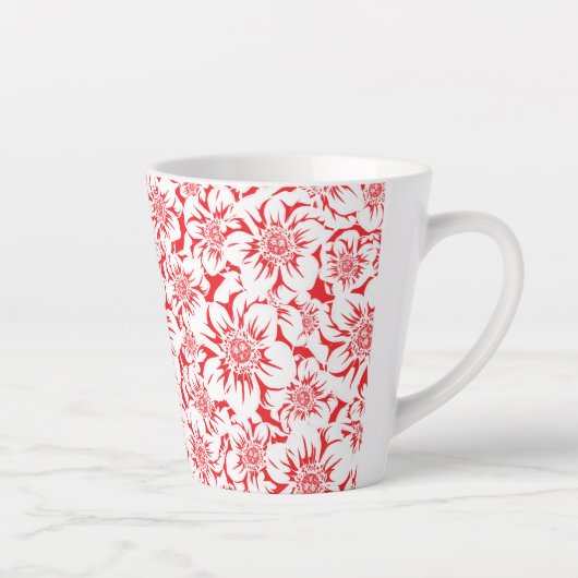 Mandala-Blume 8 Milchtasse (Rechts)