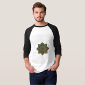 Mandala Blume Art Collection T-Shirt (Vorne ganz)