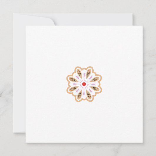 Mandala Blume Art Print | Boho Decor Ankündigung (Vorderseite)