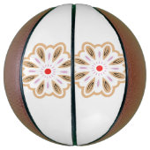 Mandala Blume Art Print | Boho Decor Basketball (Vertikal)