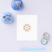Mandala Blume Art Print | Boho Decor Flyer (Einzeln)