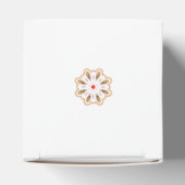 Mandala Blume Art Print | Boho Decor Geschenkschachtel (Oben)
