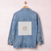 Mandala Blume Art Print | Boho Decor Jeansjacke (Hangar)