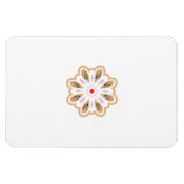 Mandala Blume Art Print | Boho Decor Magnet (Horizontal)