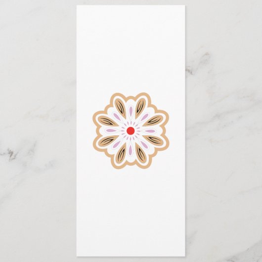 Mandala Blume Art Print | Boho Decor Programm (Vorderseite)