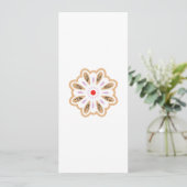 Mandala Blume Art Print | Boho Decor Programm (Stehend Vorderseite)
