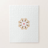 Mandala Blume Art Print | Boho Decor Puzzle (Vertikal)