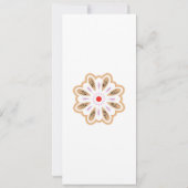 Mandala Blume Art Print | Boho Decor Save The Date (Rückseite)