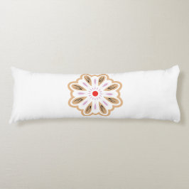 Mandala Blume Art Print | Boho Decor Seitenschläferkissen