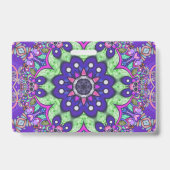 Mandala Blume Ausweis (Rückseite)