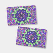 Mandala Blume Ausweis (Vorder- & Rückseite)