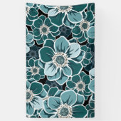 Mandala Blume Banner (Vertikal)