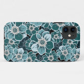 Mandala Blume Case-Mate iPhone Hülle (Rückseite (Horizontal))