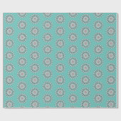 Mandala Blume Design Pattern Geschenkpapier (Flach)