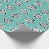 Mandala Blume Design Pattern Geschenkpapier (Ecke)