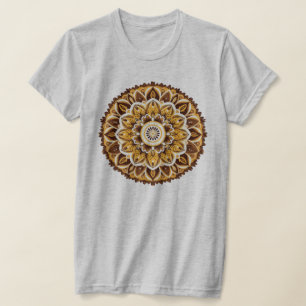 Mandala / Blume Design T-Shirt