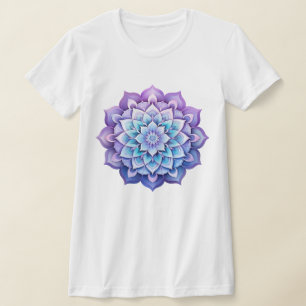 Mandala / Blume Design T-Shirt