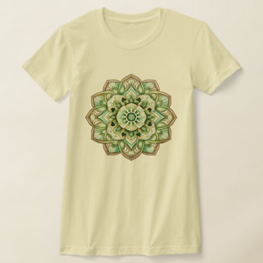 Mandala / Blume Design T-Shirt (Ablage )