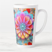 Mandala Blume Design Tasse (Rechts)