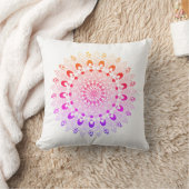 Mandala Blume Design Throw Kissen (Decke)