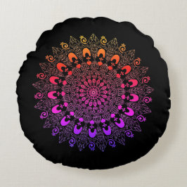 Mandala Blume Design Throw Kissen