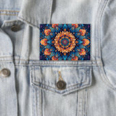 Mandala Blume Digital Art Style-23907 Button (Insitu)